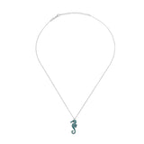 Ippocampo, Sterling Silver Necklace