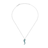Cornetto, Sterling Silver Necklace