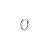 Huggie Hoop, Sterling Silver Earring (Sold INDIVIDUALLY)