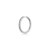 Huggie Hoop, Sterling Silver Earring (Sold INDIVIDUALLY)