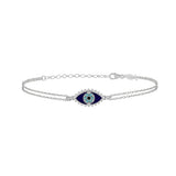 Eye, Sterling Silver Bracelet