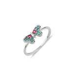 Butterfly, Sterling Silver Ring