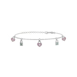 Love Lock, Sterling Silver Bracelet