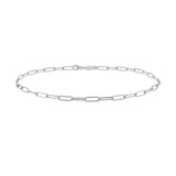 Paper Clip, Sterling Silver Chain