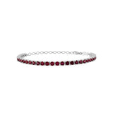 Serena, Sterling Silver Tennis Bracelet