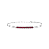 Serena Mini, Sterling Silver Tennis Bracelet