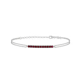 Stefanie Mini, Sterling Silver Tennis Bracelet