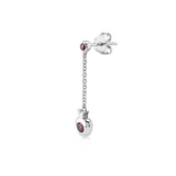 Melagrana Princess, Sterling Silver Earring (Sold INDIVIDUALLY)