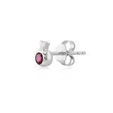 Melagrana Mini, Sterling Silver Earring (Sold INDIVIDUALLY)