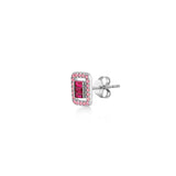 Jackie, Sterling Silver Earring (Sold INDIVIDUALLY)