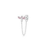 Tailed Princess Bee, Sterling Silver Earring (Sold INDIVIDUALLY)
