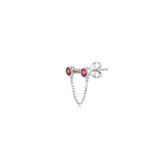 Lulu, Sterling Silver Earring (Sold INDIVIDUALLY)