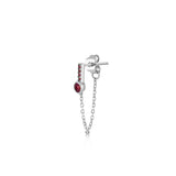 Tailed Lulu, Sterling Silver Earring (Sold INDIVIDUALLY)