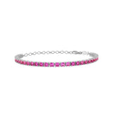 Serena, Sterling Silver Tennis Bracelet