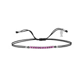Stefanie Mini, Sterling Silver Tennis Bracelet (String)