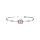 Suitcase, Sterling Silver Bracelet