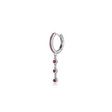 Elisa, Sterling Silver Earring (Sold INDIVIDUALLY)