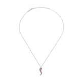 Cornetto, Sterling Silver Necklace