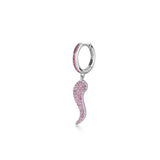 Cornetto, Sterling Silver Earring (Sold INDIVIDUALLY)