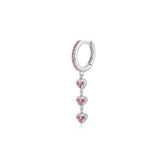 Aria, Sterling Silver Earring (Sold INDIVIDUALLY)