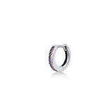 Huggie Hoop, Sterling Silver Earring (Sold INDIVIDUALLY)