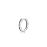 Huggie Hoop, Sterling Silver Earring (Sold INDIVIDUALLY)
