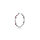 Huggie Hoop, Sterling Silver Earring (Sold INDIVIDUALLY)