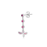 Princess Bee, Sterling Silver Earring (Sold INDIVIDUALLY)