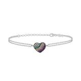 Liebe, Sterling Silver Bracelet