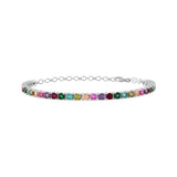 Serena, Sterling Silver Tennis Bracelet