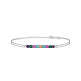 Serena Mini, Sterling Silver Tennis Bracelet