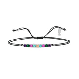 Serena Mini, Sterling Silver Tennis Bracelet (String)