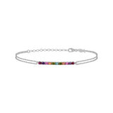Stefanie Mini, Sterling Silver Tennis Bracelet