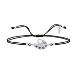 Palette, Sterling Silver Bracelet (String)