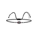 Ojo, Sterling Silver Bracelet (String)