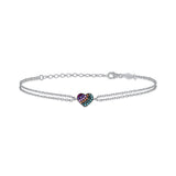 Cuore, Sterling Silver Bracelet