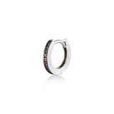 Huggie Hoop, Sterling Silver Earring (Sold INDIVIDUALLY)