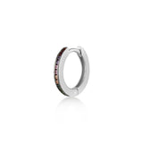 Huggie Hoop, Sterling Silver Earring (Sold INDIVIDUALLY)