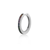 Huggie Hoop, Sterling Silver Earring (Sold INDIVIDUALLY)