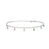 Linda, Sterling Silver Bracelet