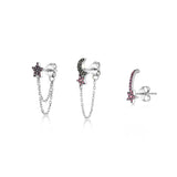 Lilly, Sterling Silver Earrings Set