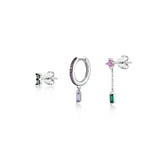 Lucy, Sterling Silver Earrings Set