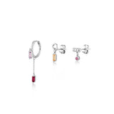 Lisa, Sterling Silver Earrings Set