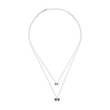 Butterflies, Sterling Silver Necklace