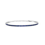 Stefanie, Sterling Silver Tennis Bracelet