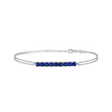 Serena Mini, Sterling Silver Tennis Bracelet