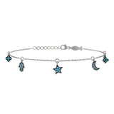 Charm, Sterling Silver Bracelet