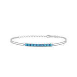 Serena Mini, Sterling Silver Tennis Bracelet