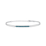 Stefanie Mini, Sterling Silver Tennis Bracelet
