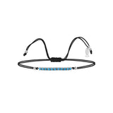 Stefanie Mini, Sterling Silver Tennis Bracelet (String)